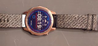 Garmin Fenix 7S Sapphire Solar Bronce