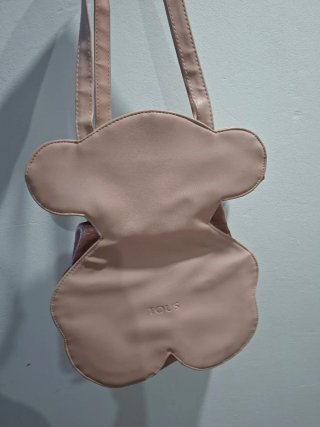 Bolso Tous Oso Beige y Rosa