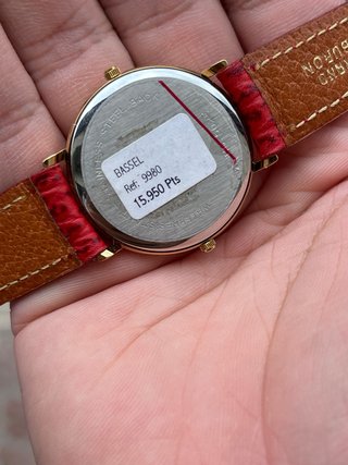 Reloj Bassel Dorado y Blanco