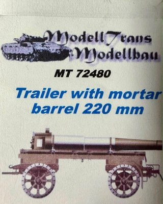 ModellTrans MT72480 Mortero 220mm C7P 1:72