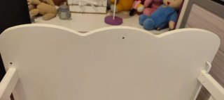 Cuna bebé madera blanca buen estado.Marca Mi Cuna