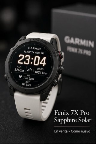 Garmin Fenix 7X Pro Sapphire Solar