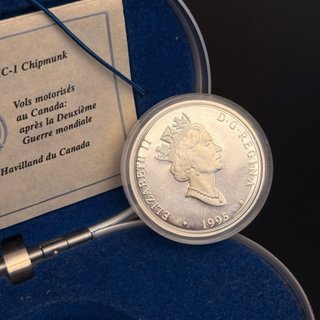 Canada 20 Dollari 1995 Argento Proof