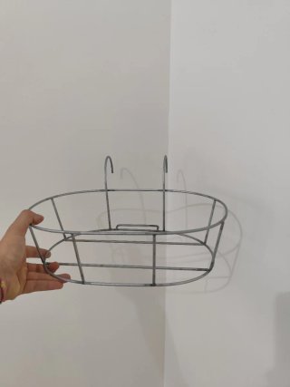 Juego de 3 porta macetas metálicos