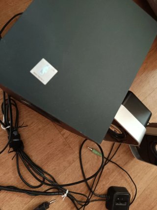 Altavoces Logitech Negro/Plata