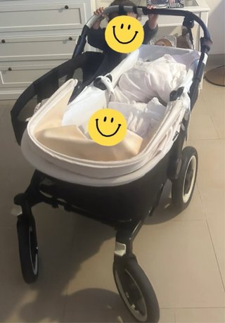 Bugaboo Donkey Gemelar Beige