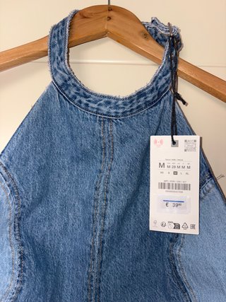 Vestido vaquero corto