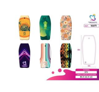Tabla de Surf Decorada