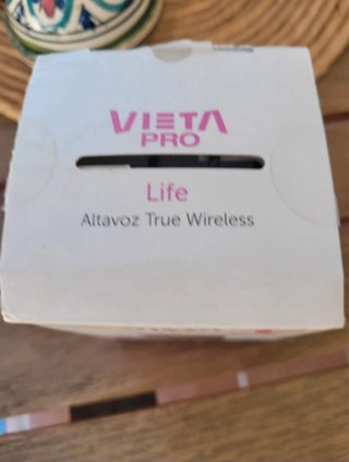 Altavoz Bluetooth Vieta Pro Life Rosa AECC