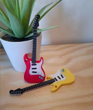 Llavero Guitarra Eléctrica