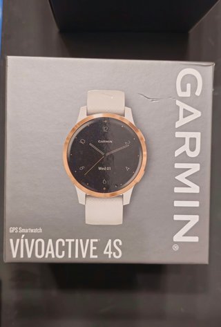 Garmin Vívoactive 4S Blanco-Dorado