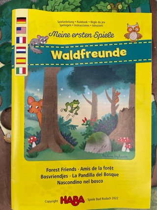 Juego HABA La Pandilla del Bosque +2 años