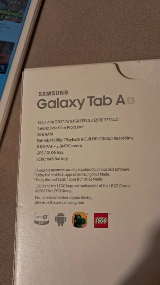 Tablet Samsung Galaxy Tab 10.1 pulgadas +Auricular