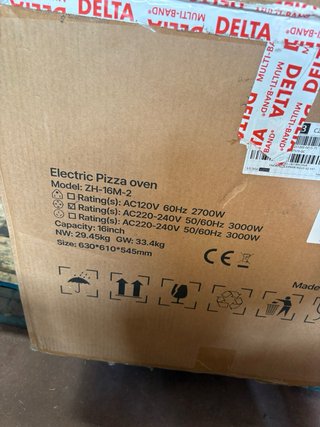 Horno Eléctrico VEVOR para Pizza
