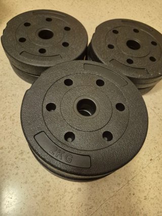 Pack de discos de pesas 9,5kg