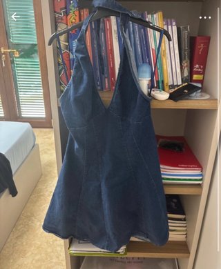 Vestito di jeans blu