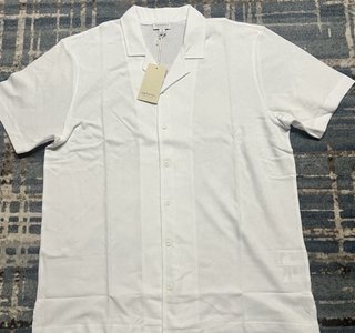 Camisa Polo Sunspel Branca Tamanho S