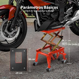 Gato Hidráulico VIVOHOME 160kg Moto