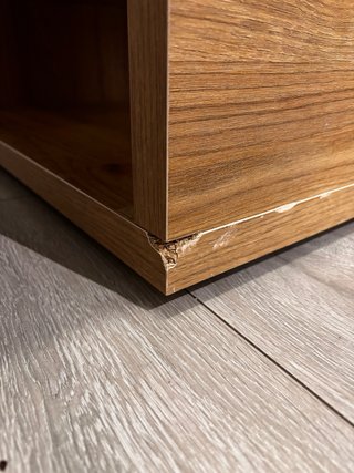 Mesa de centro elevable de madera