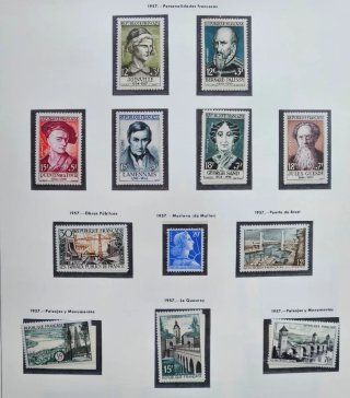 Sellos Francia 1949-1974** nuevos COLECCIÓN