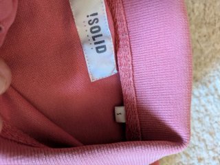 Polo SOLID Rosa Tamanho S