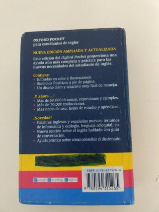 Lote 2 libros aprender inglés + Diccionario Oxford