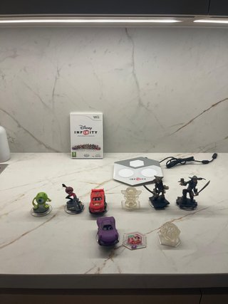 Pack Disney Infinity Wii Figuras y Base