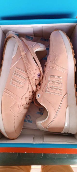 Deportivas Mustang Mujer Rosa Talla X