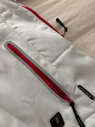 Chaqueta Joluvi mujer blanca softshell nueva