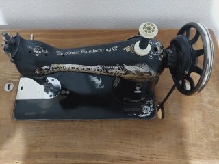 Máquina de Coser Singer 15K - 1921