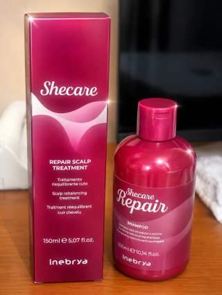 Inebrya Shecare Repair Shampoo e Trattamento