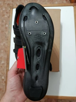 Zapatillas Ciclismo Luck Negras T.43