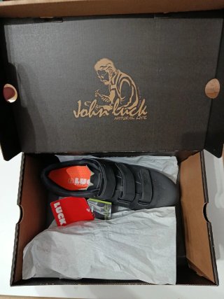 Zapatillas Ciclismo Luck Negras T.43