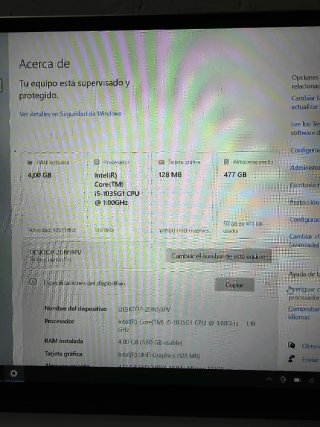 Surface Laptop Go touch i5 10ª Gen 512GB SSD