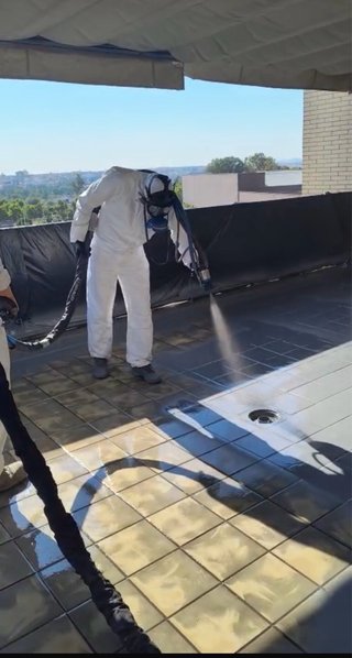 POLIUREA EN CALIENTE impermeabilización sin juntas
