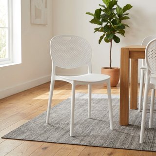 EasyMueble | Confezione da 5 sedie da esterno impilabili