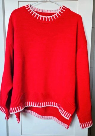 Jersey Rojo Mujer Talla L