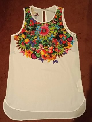 Blusa Desigual Multicolor Talla M