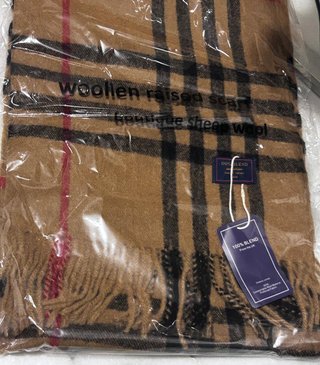 Bufanda cuadros clásicos tipo Burberry 190x30cm