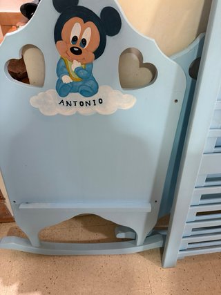 Cuna infantil Mickey Mouse