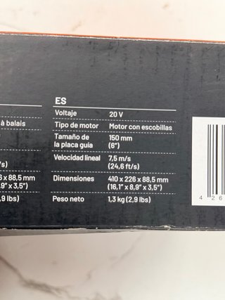 Motosierra Inalámbrica Litheli U20 6