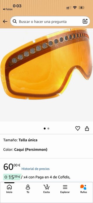 Lente Oakley A-Frame Persimmon Esquí/Snow