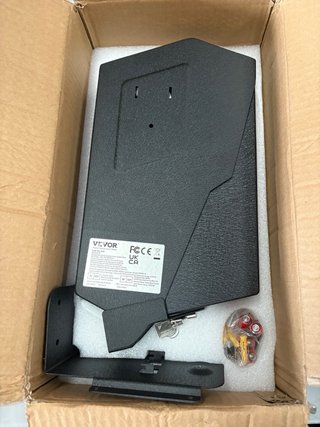 Caja Fuerte Vevor Negra Metal