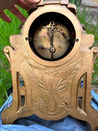 Reloj de sobremesa francés S.XIX