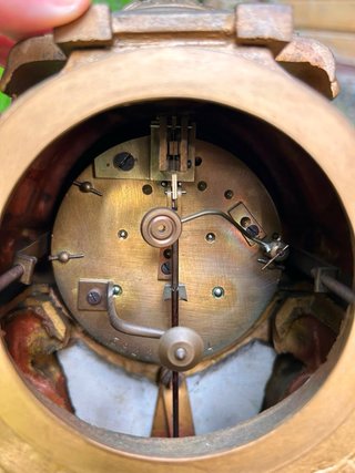 Reloj de sobremesa francés S.XIX