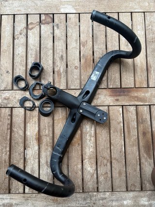 Manillar Toseek Aero 420/100 Carbono