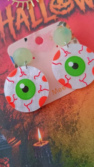 Brincos Halloween . LER DESCRIÇÃO