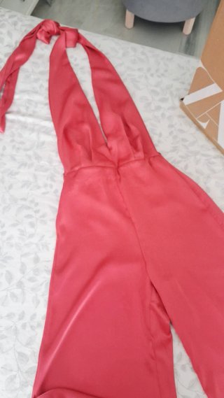 Mono halter Zara rojo