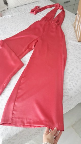 Mono halter Zara rojo