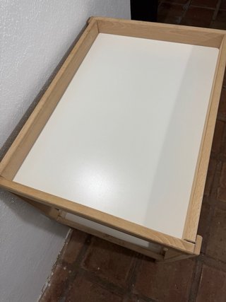 Cambiador Ikea Madera Clara